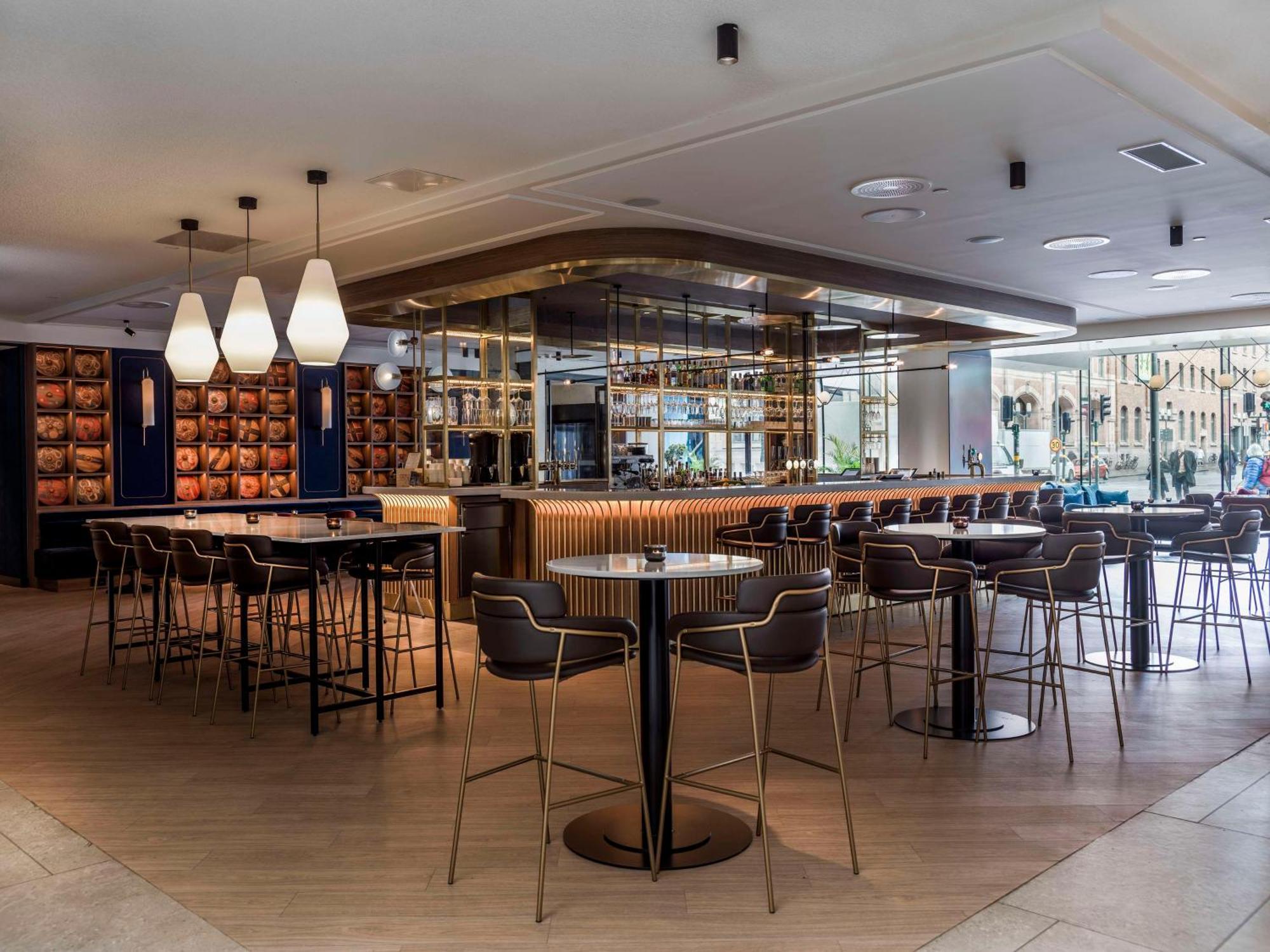 Radisson Blu Royal Viking Hotel, Stoccolma Esterno foto The interior of the hotel